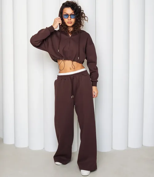 Спортивный костюм #КТ6001 (7), шоколадный