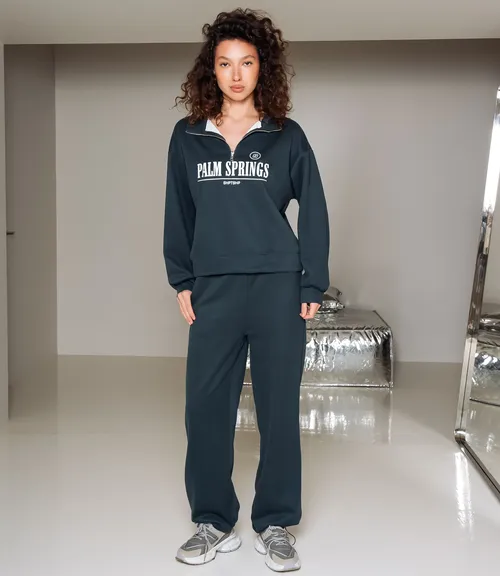 Спортивный костюм #КТ8778, морская волна