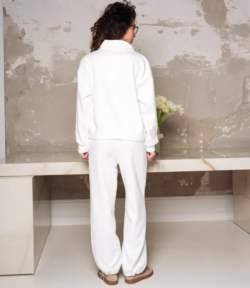 Спортивный костюм #КТ23710, белый