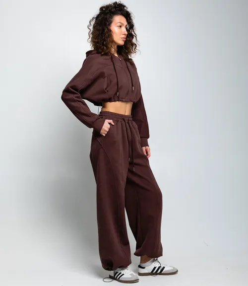 Спортивный костюм #КТ5848, шоколадный