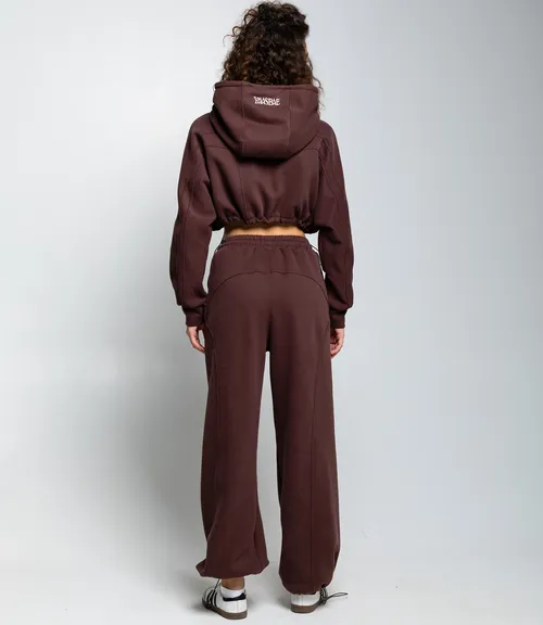 Спортивный костюм #КТ5848, шоколадный