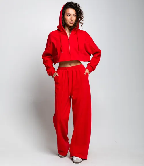 Спортивный костюм #КТ5848, красный