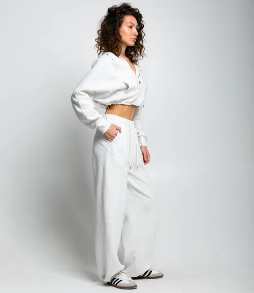 Спортивный костюм #КТ5848, светло-серый меланж