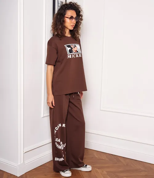 Спортивный костюм #КТ2653, шоколадный