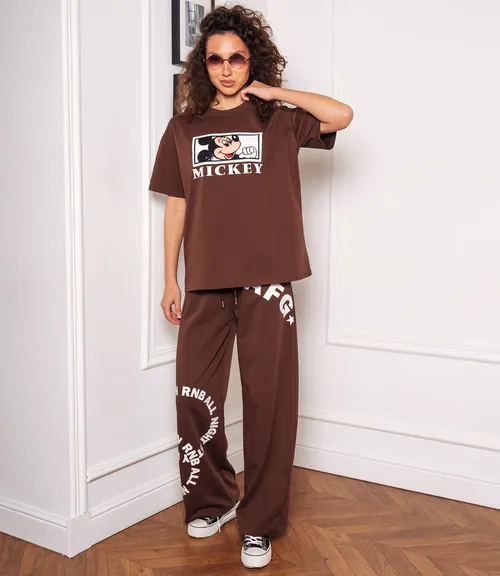 Спортивный костюм #КТ2653, шоколадный