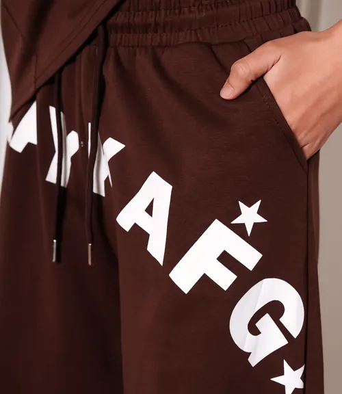 Спортивный костюм #КТ2653, шоколадный