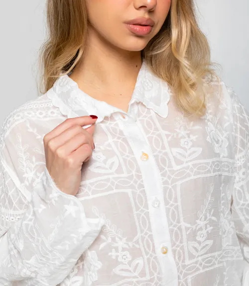 Костюм #КТ2003 (2), белый