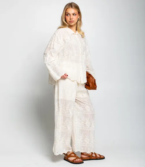 Костюм #КТ2003 (2), светло-бежевый