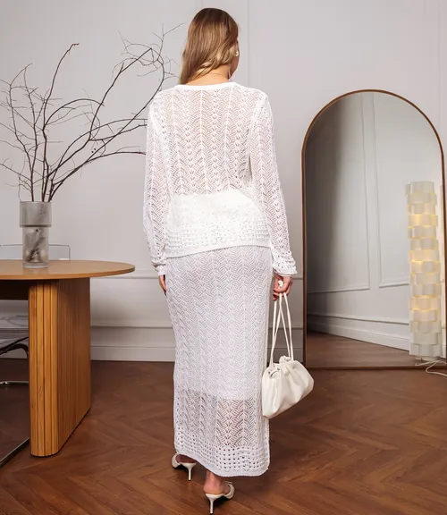 Костюм #КТ5155, молочный