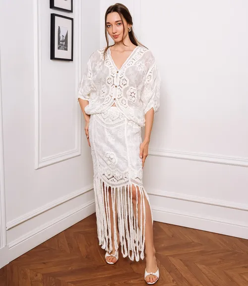 Костюм #КТ6664, белый