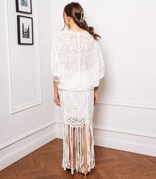 Костюм #КТ6664, белый