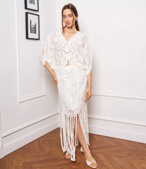 Костюм #КТ6664, белый