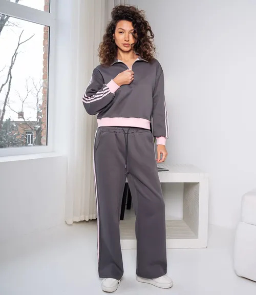 Спортивный костюм #КТ8008 (4), графит