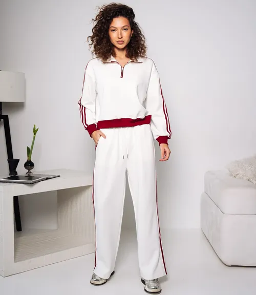 Спортивный костюм #КТ8008 (4), белый