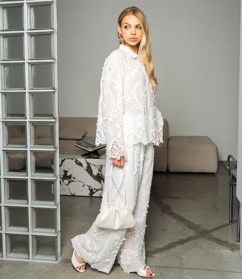 Костюм #КТ302 (8), белый