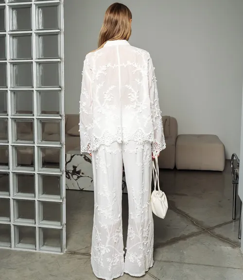 Костюм #КТ302 (8), белый