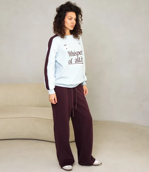 Спортивный костюм #КТ333 (4), голубой, шоколадный