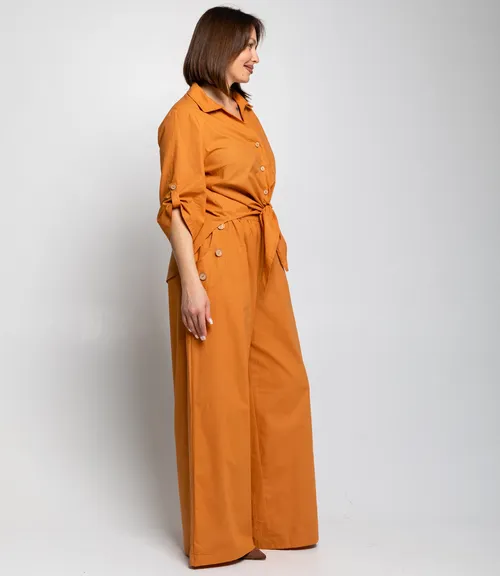 Костюм #ОКТ095013, терракотовый