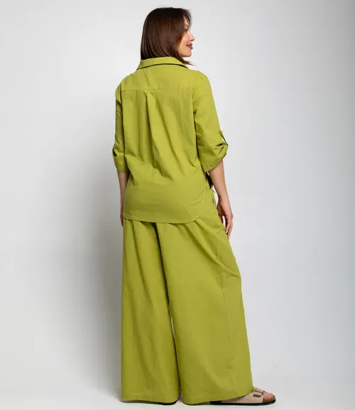 Костюм #ОКТ095013, оливковый