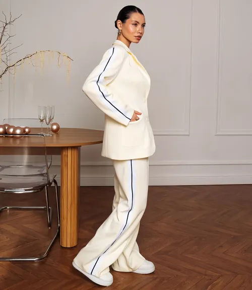 Костюм #ОКТ205001, кремовый