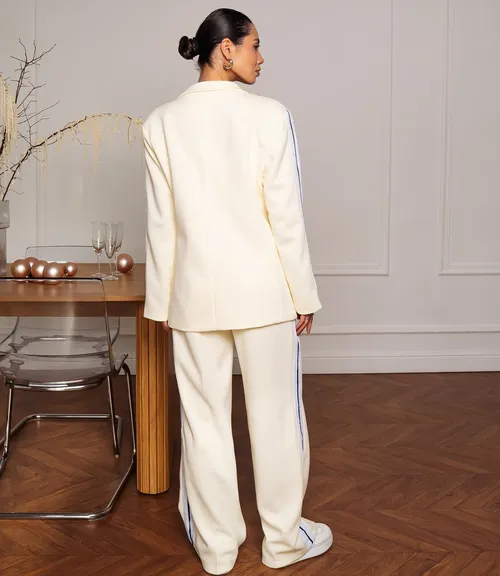 Костюм #ОКТ205001, кремовый