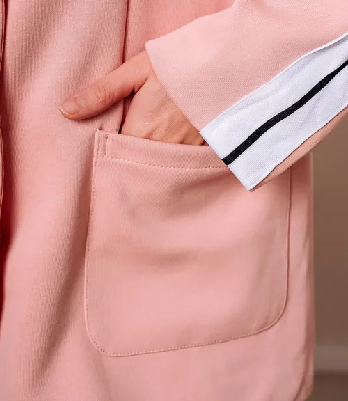 Костюм #ОКТ205001, пудровый