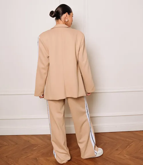 Костюм #ОКТ205001, бежевый