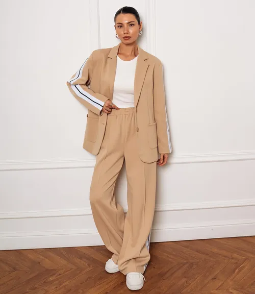 Костюм #ОКТ205001, бежевый