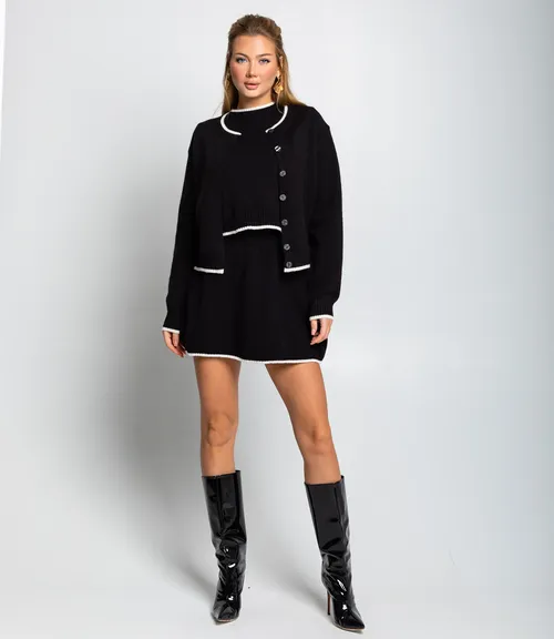 Костюм #КТ7811, чёрный