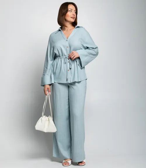 Костюм #ОКТ215002, голубой