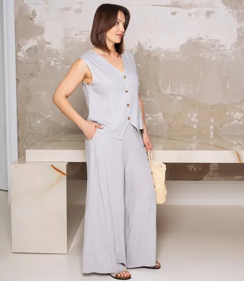 Костюм #ОКТ025026, светло-серый