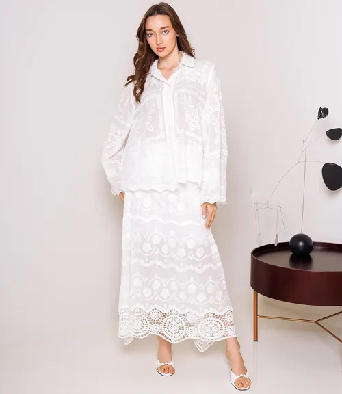 Костюм #КТ706 (4), белый