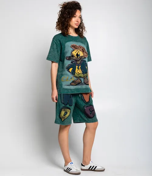 Спортивный костюм #КТ300776, изумрудный