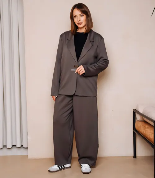 Костюм #КТ1790, графит