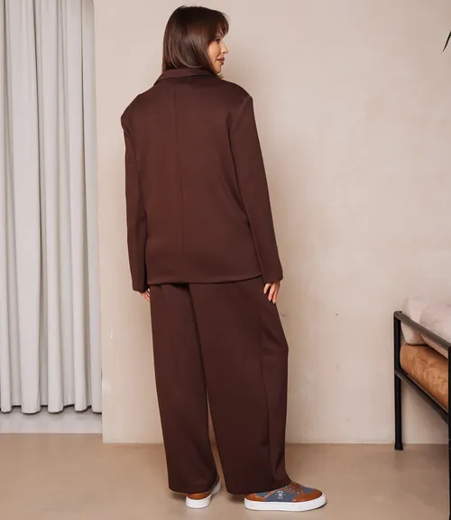 Костюм #КТ1790, шоколадный