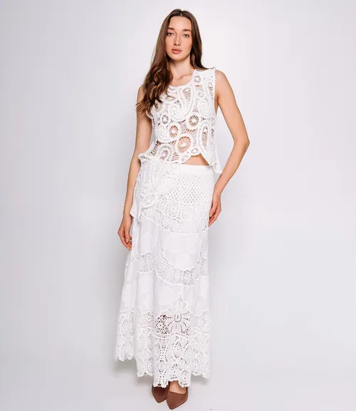 Костюм #КТ703 (4), белый