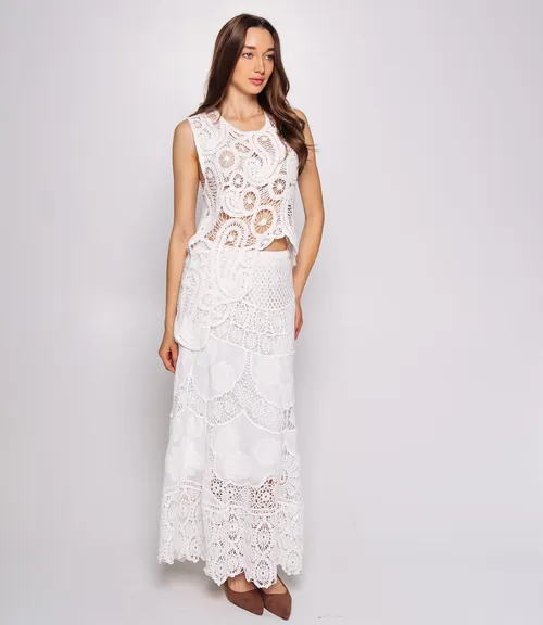 Костюм #КТ703 (4), белый