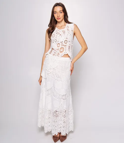 Костюм #КТ703 (4), белый