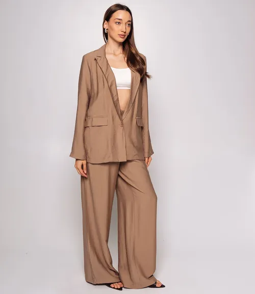 Костюм #ОКТ266002, тёмно-бежевый