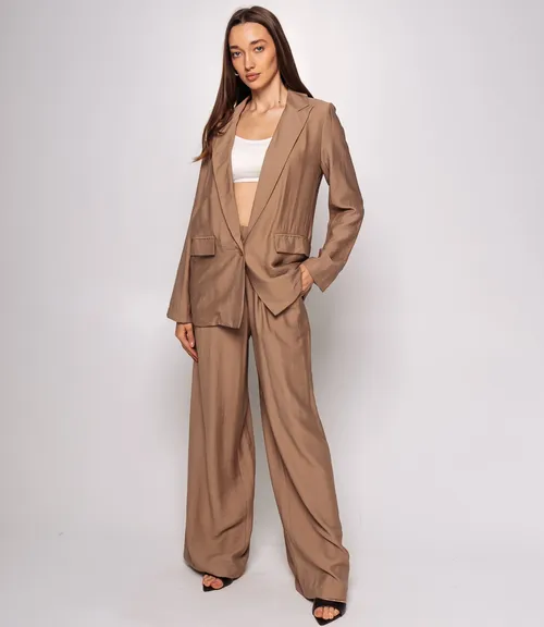 Костюм #ОКТ266002, тёмно-бежевый