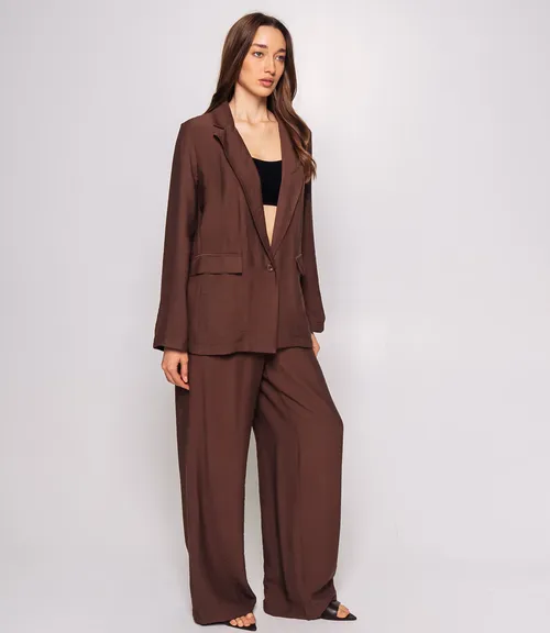 Костюм #ОКТ266002, коричневый