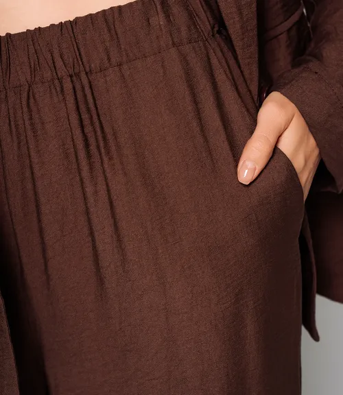 Костюм #ОКТ266002, коричневый