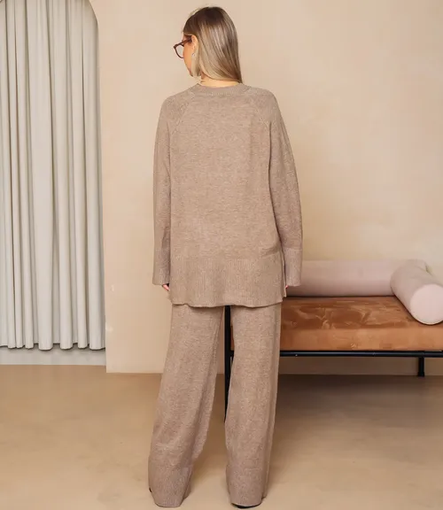 Костюм #КТ831 (6), бежевый