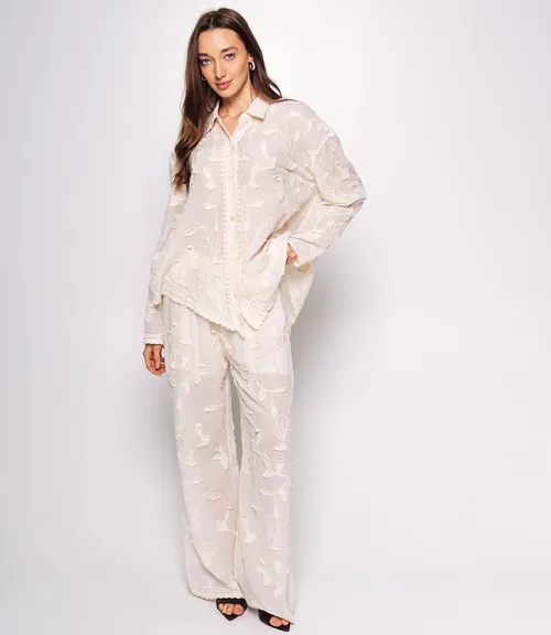 Костюм #КТ605 (5), светло-бежевый