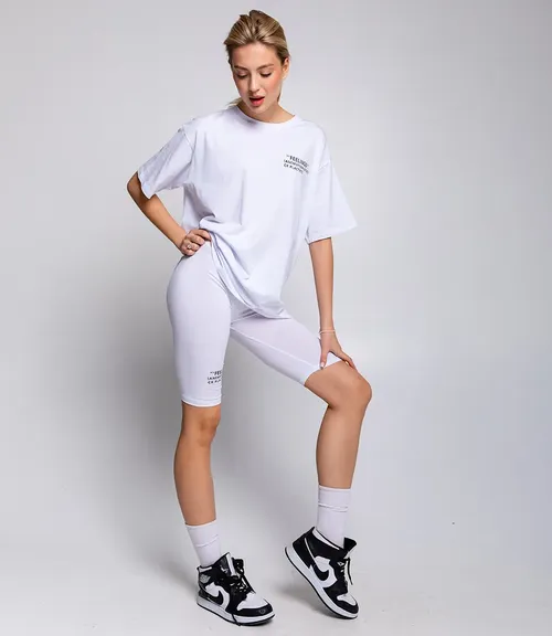 Спортивный костюм #КТD8, белый