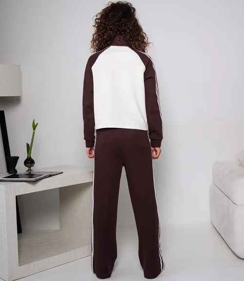 Спортивный костюм тройка #КТ9003 (6), шоколадный