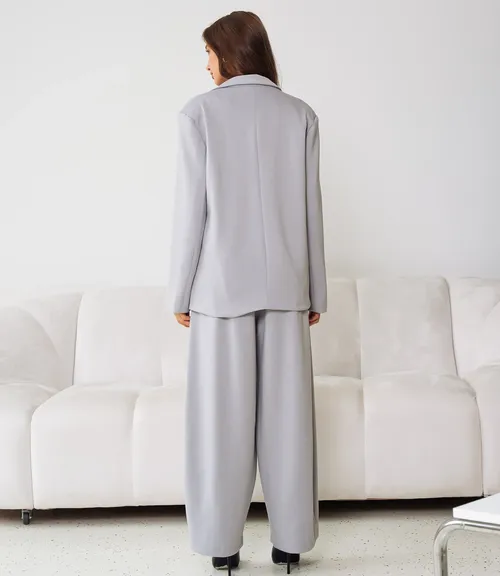 Костюм #КТ1790, серый