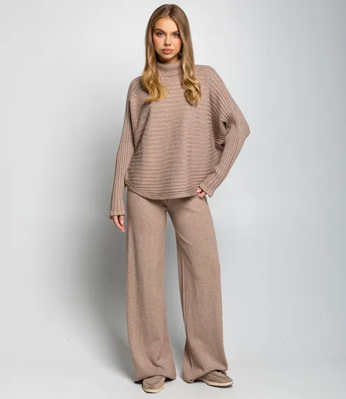 Костюм #КТ0089, бежевый