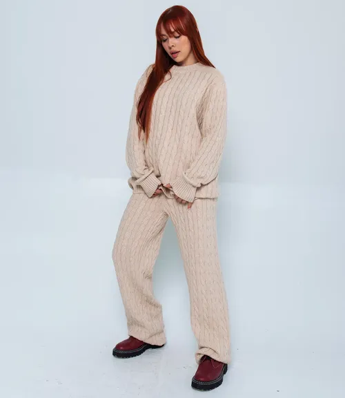 Костюм #КТ36989, бежевый