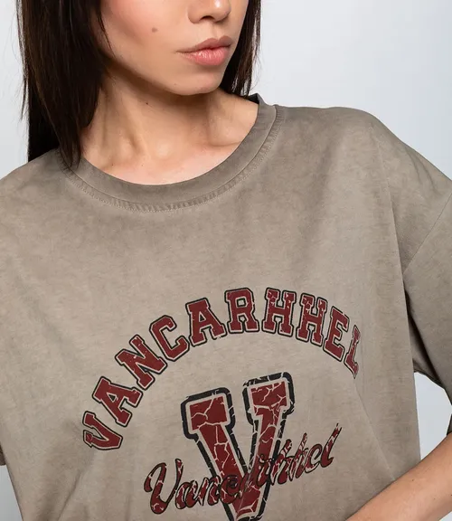 Костюм спортивный #КТ8603 (2), бежево-серый